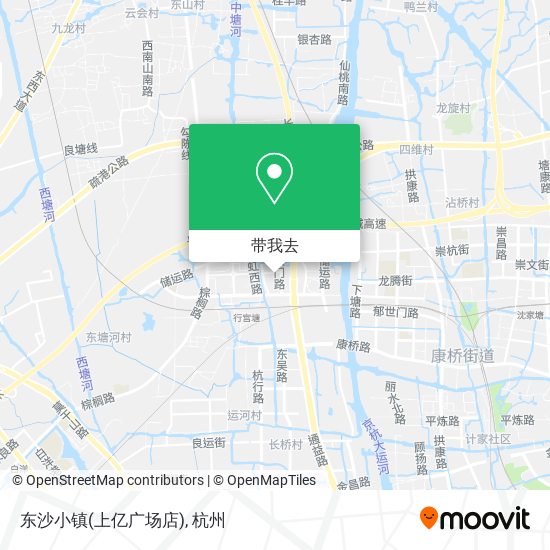 东沙小镇(上亿广场店)地图