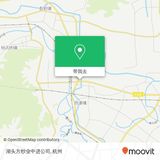 湖头方纱业中进公司地图
