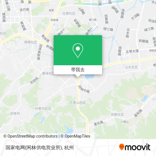 国家电网(闲林供电营业所)地图