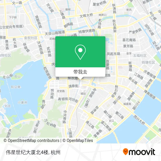 伟星世纪大厦北4楼地图