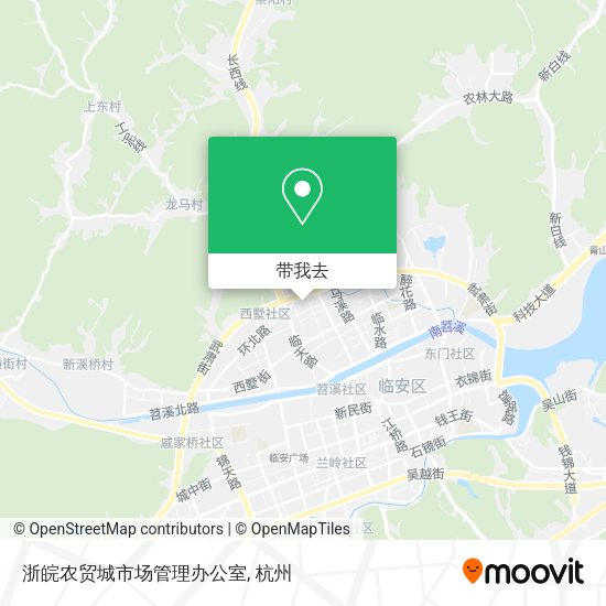 浙皖农贸城市场管理办公室地图