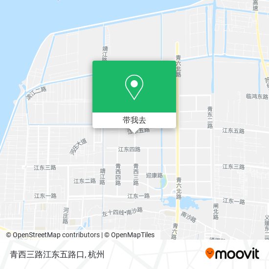 青西三路江东五路口地图