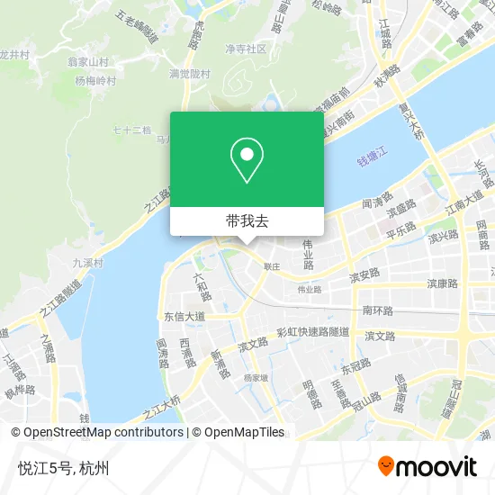 悦江5号地图