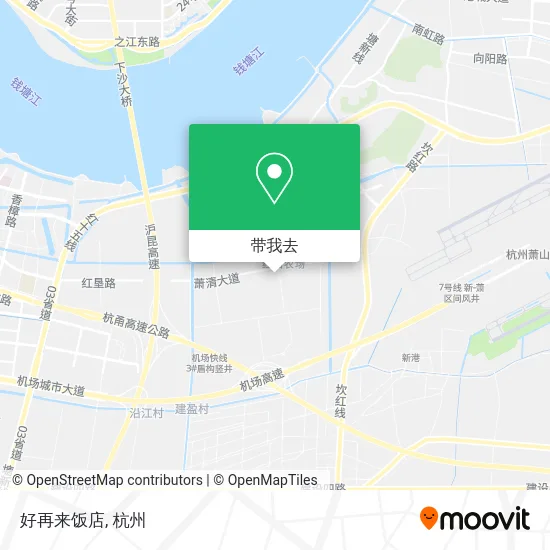 好再来饭店地图