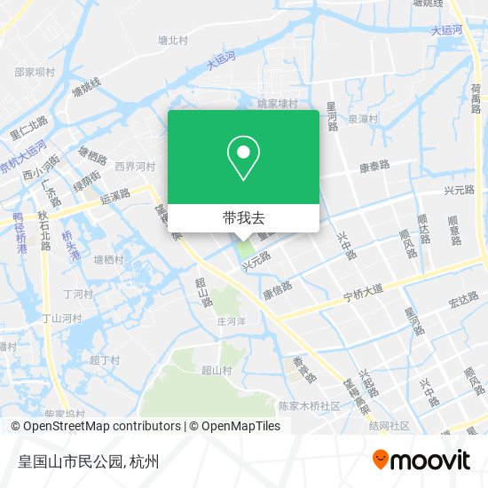 皇国山市民公园地图