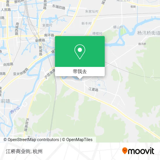 江桥商业街地图