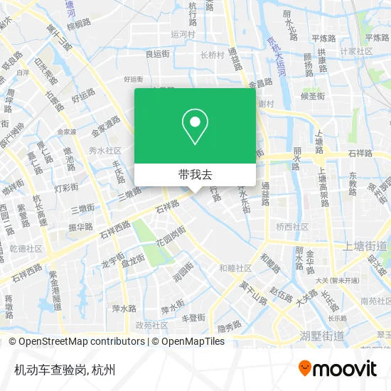机动车查验岗地图