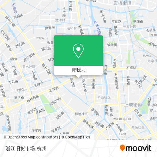 浙江旧货市场地图