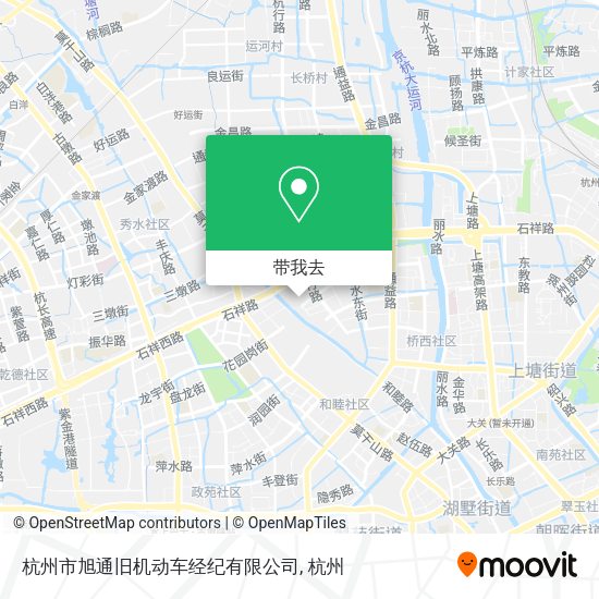 杭州市旭通旧机动车经纪有限公司地图