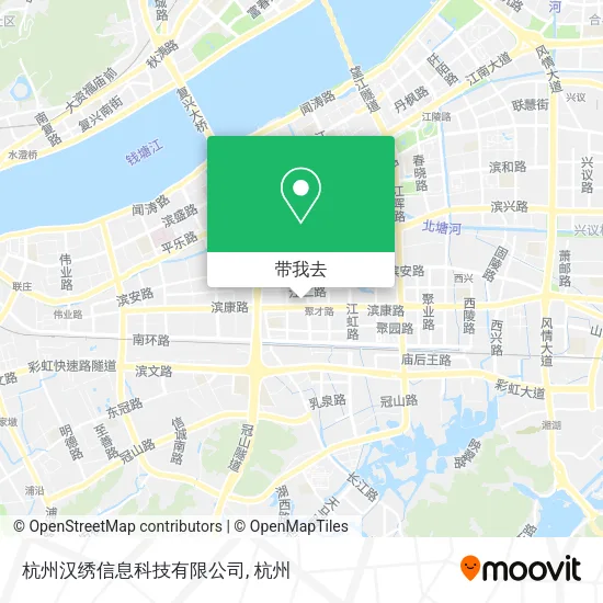 杭州汉绣信息科技有限公司地图