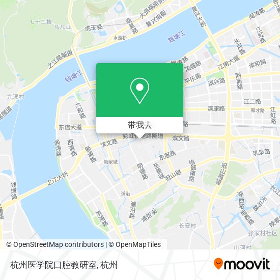 杭州医学院口腔教研室地图
