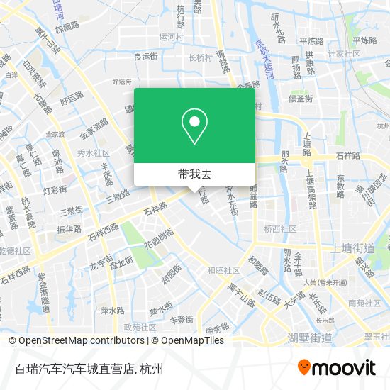 百瑞汽车汽车城直营店地图