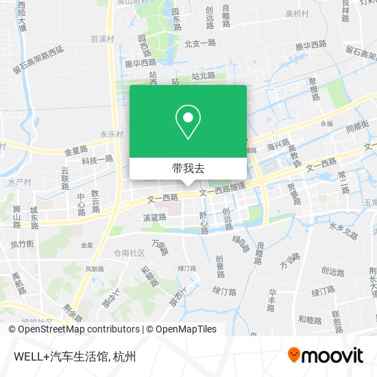 WELL+汽车生活馆地图