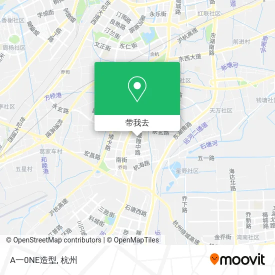 A一0NE造型地图