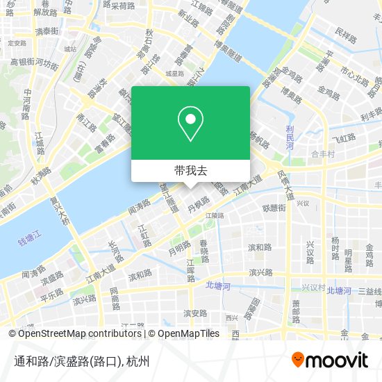通和路/滨盛路(路口)地图