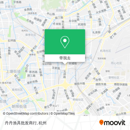 丹丹渔具批发商行地图