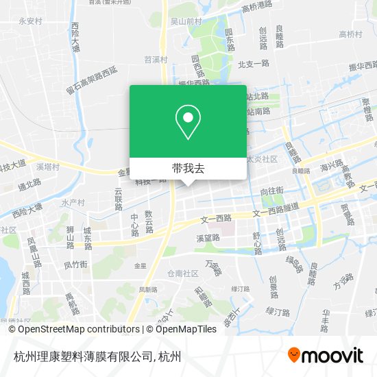 杭州理康塑料薄膜有限公司地图