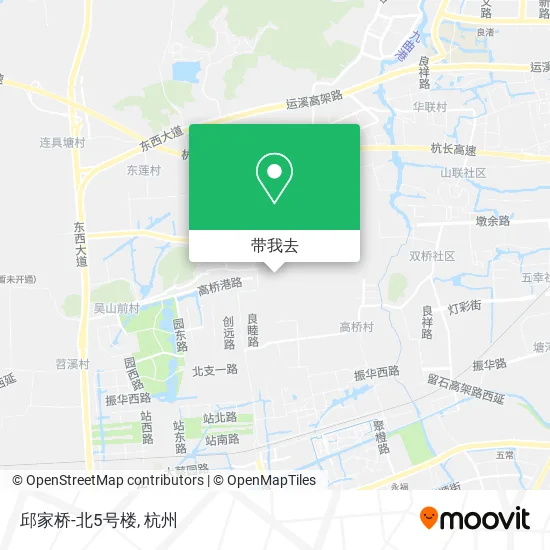 邱家桥-北5号楼地图
