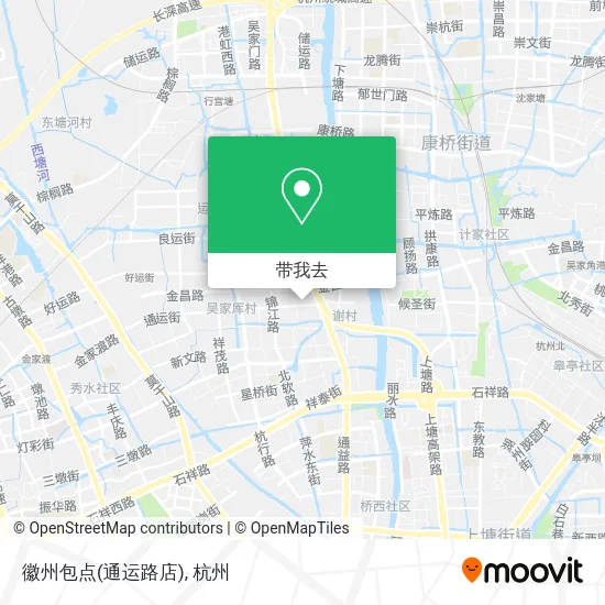 徽州包点(通运路店)地图