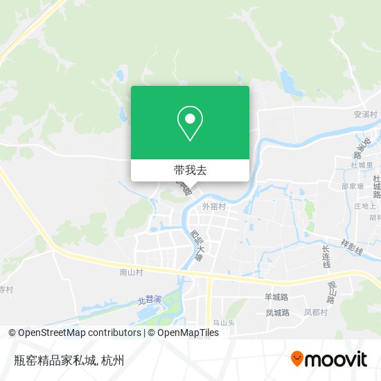 瓶窑精品家私城地图