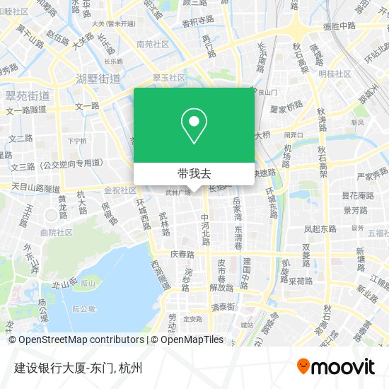 建设银行大厦-东门地图