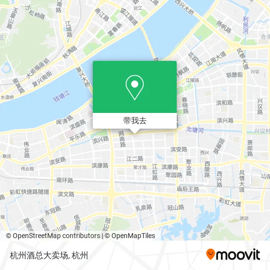 杭州酒总大卖场地图