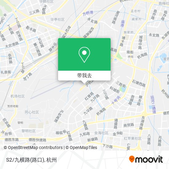 S2/九横路(路口)地图