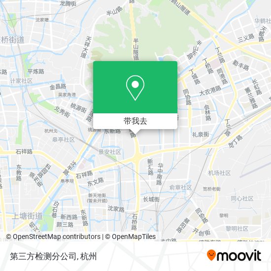 第三方检测分公司地图