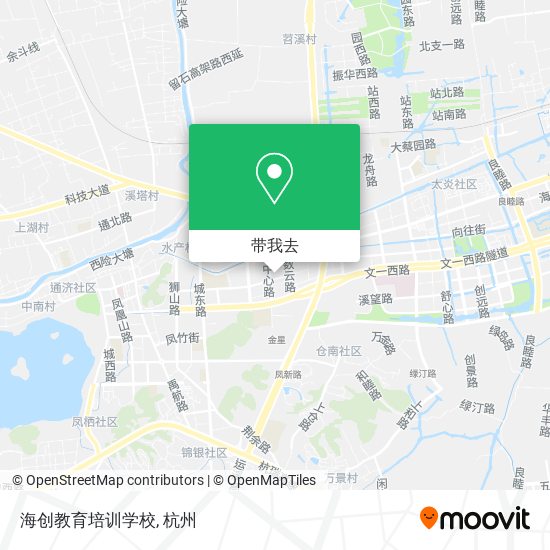 海创教育培训学校地图