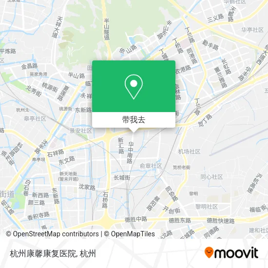 杭州康馨康复医院地图