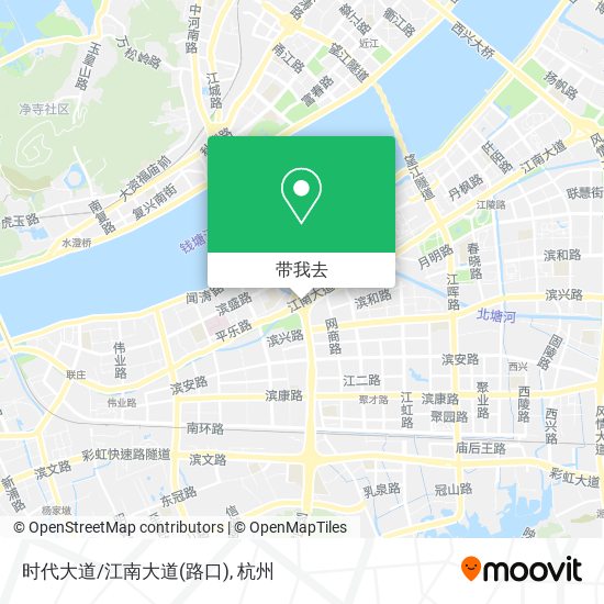 时代大道/江南大道(路口)地图