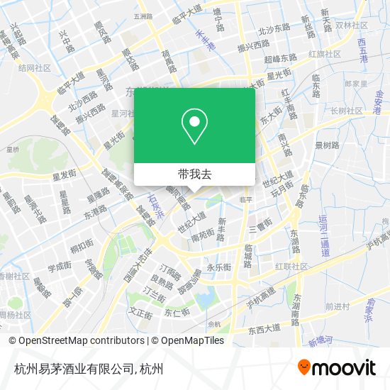 杭州易茅酒业有限公司地图