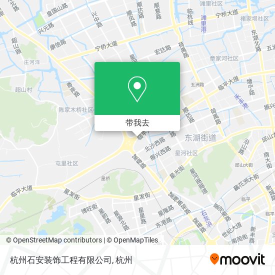 杭州石安装饰工程有限公司地图