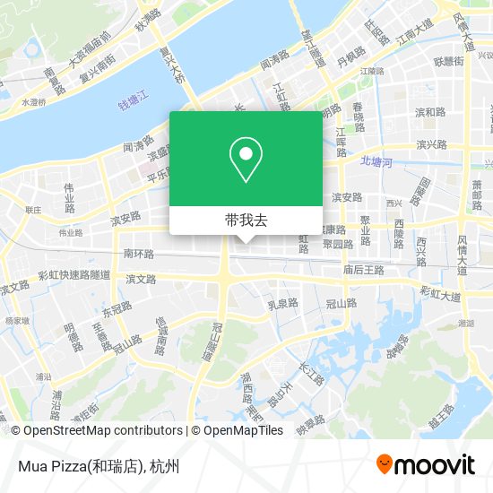 Mua Pizza(和瑞店)地图