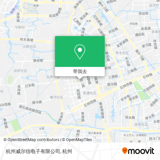 杭州威尔信电子有限公司地图
