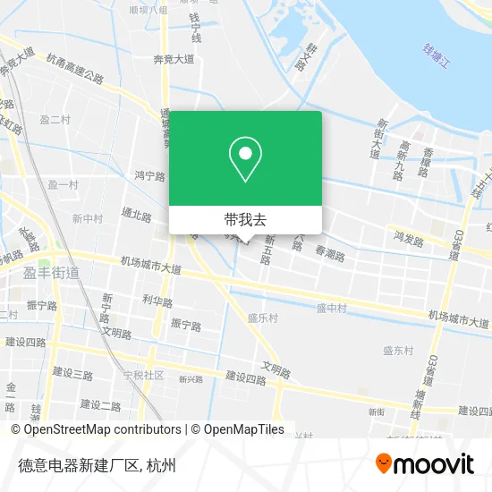 德意电器新建厂区地图
