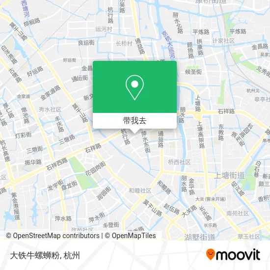 大铁牛螺蛳粉地图