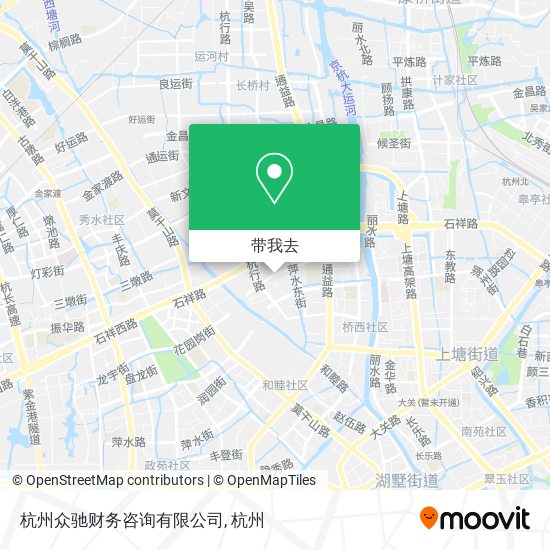 杭州众驰财务咨询有限公司地图