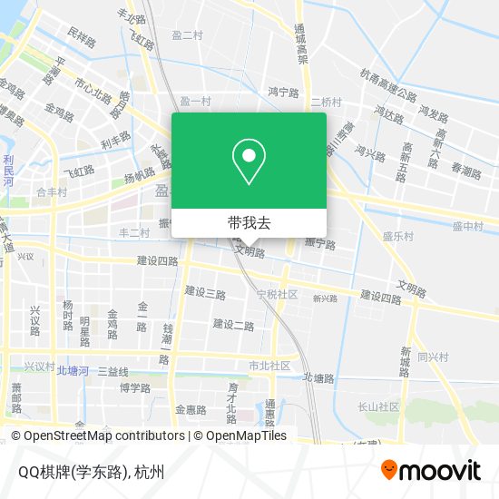 QQ棋牌(学东路)地图