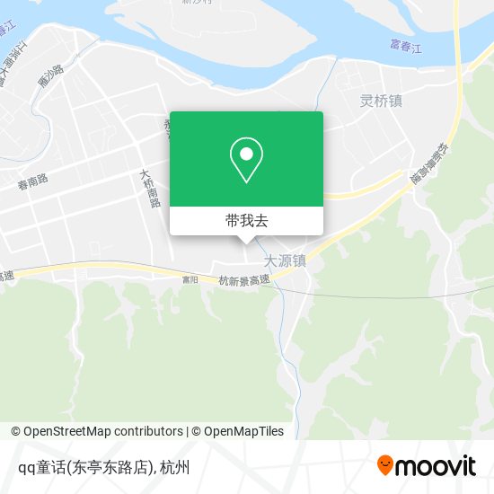 qq童话(东亭东路店)地图
