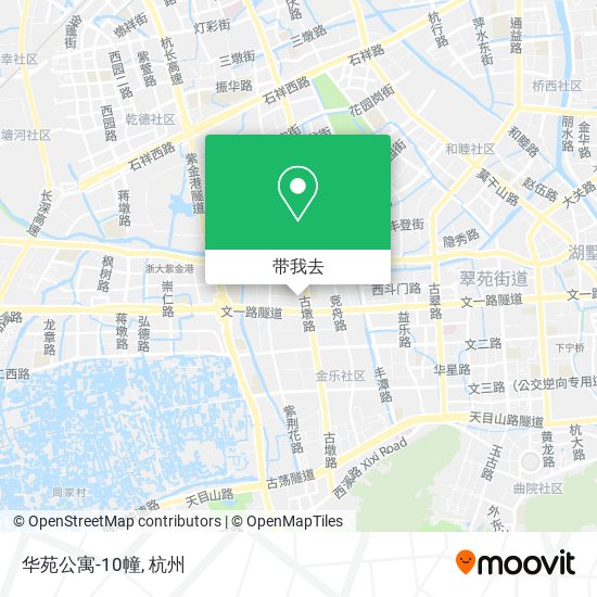 华苑公寓-10幢地图