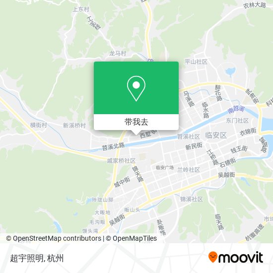 超宇照明地图