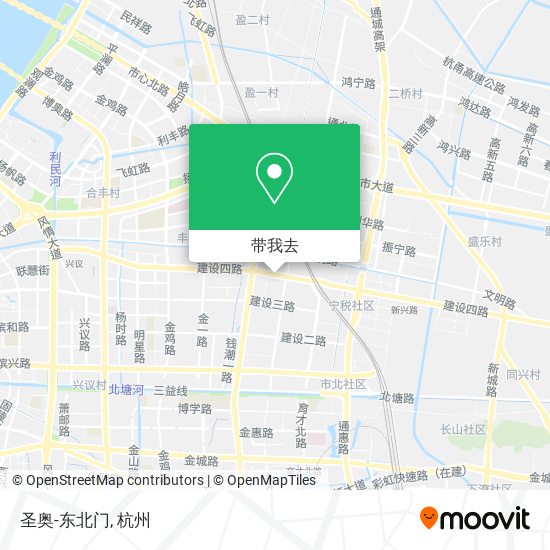 圣奥-东北门地图