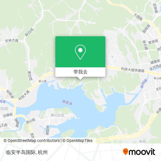 临安半岛国际地图