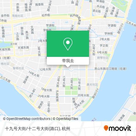 十九号大街/十二号大街(路口)地图