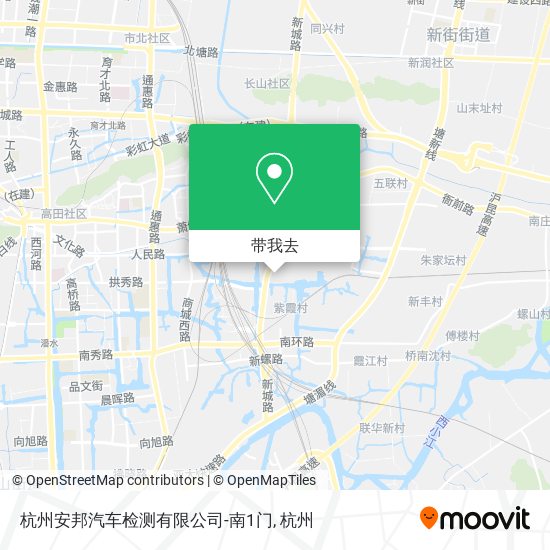 杭州安邦汽车检测有限公司-南1门地图