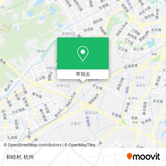 和睦村地图