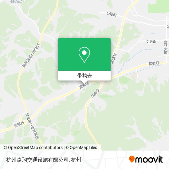 杭州路翔交通设施有限公司地图