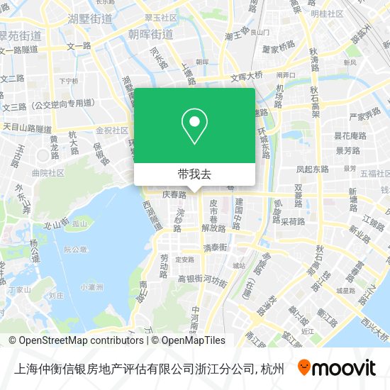 上海仲衡信银房地产评估有限公司浙江分公司地图