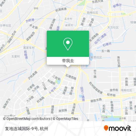 复地连城国际-9号地图